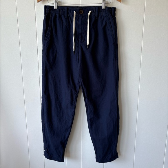 Hollister Men's Linen Blend Blue Chinos | Size Small - Picture 1 of 7